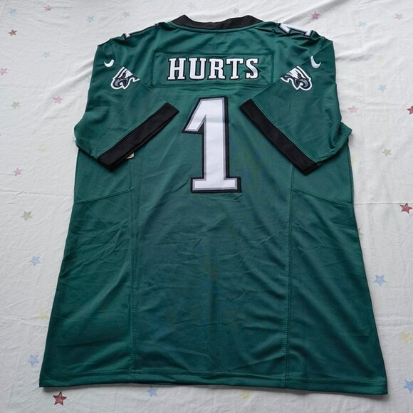 NFL HURTS Green No. 1 Short Sleeve Jersey - Picture 5 of 10